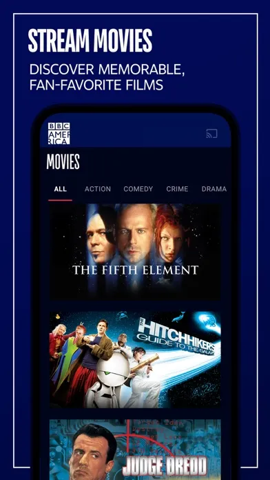 BBC America स्क्रीनशॉट